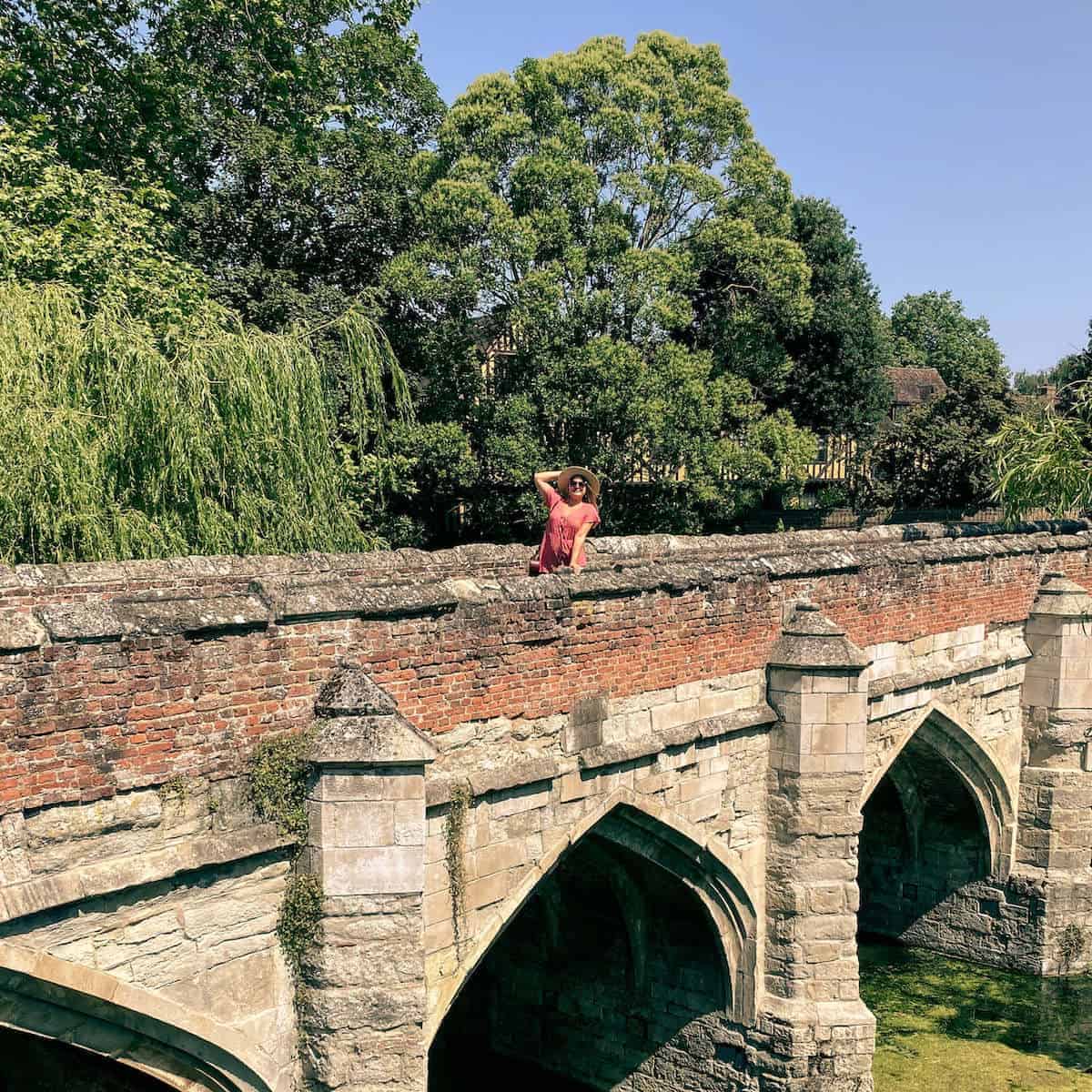 Rosanna Stevens at famous landmark Eltham Palace