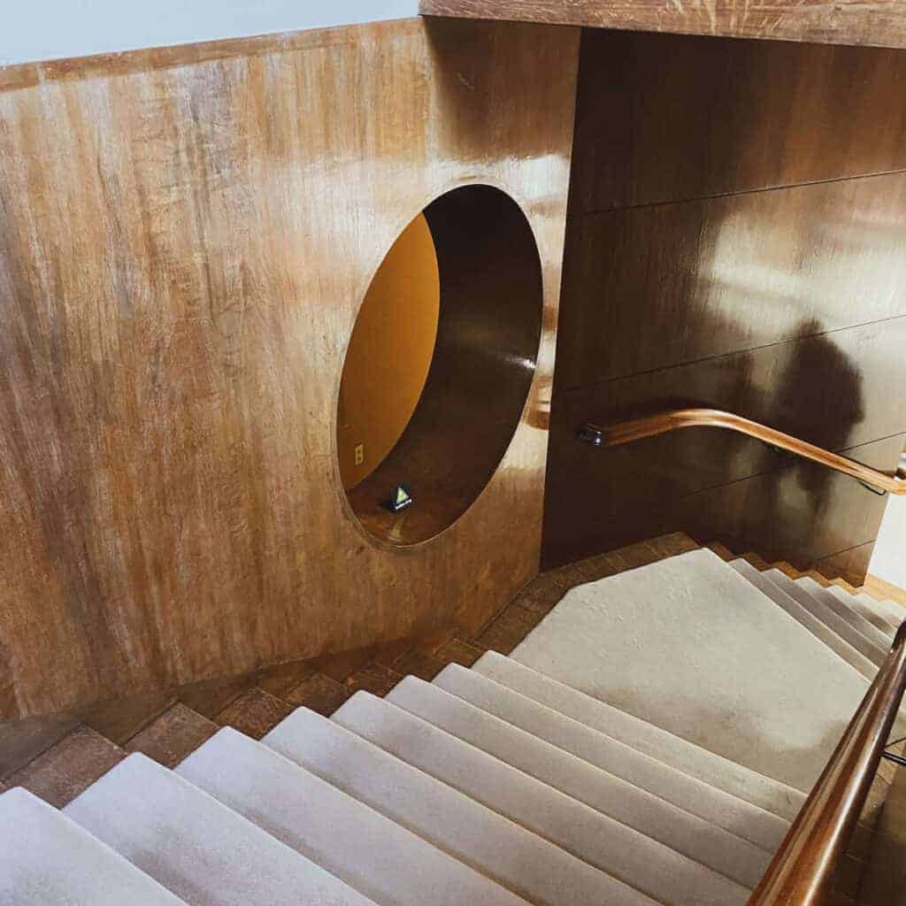 stairwell at Eltham Palace
