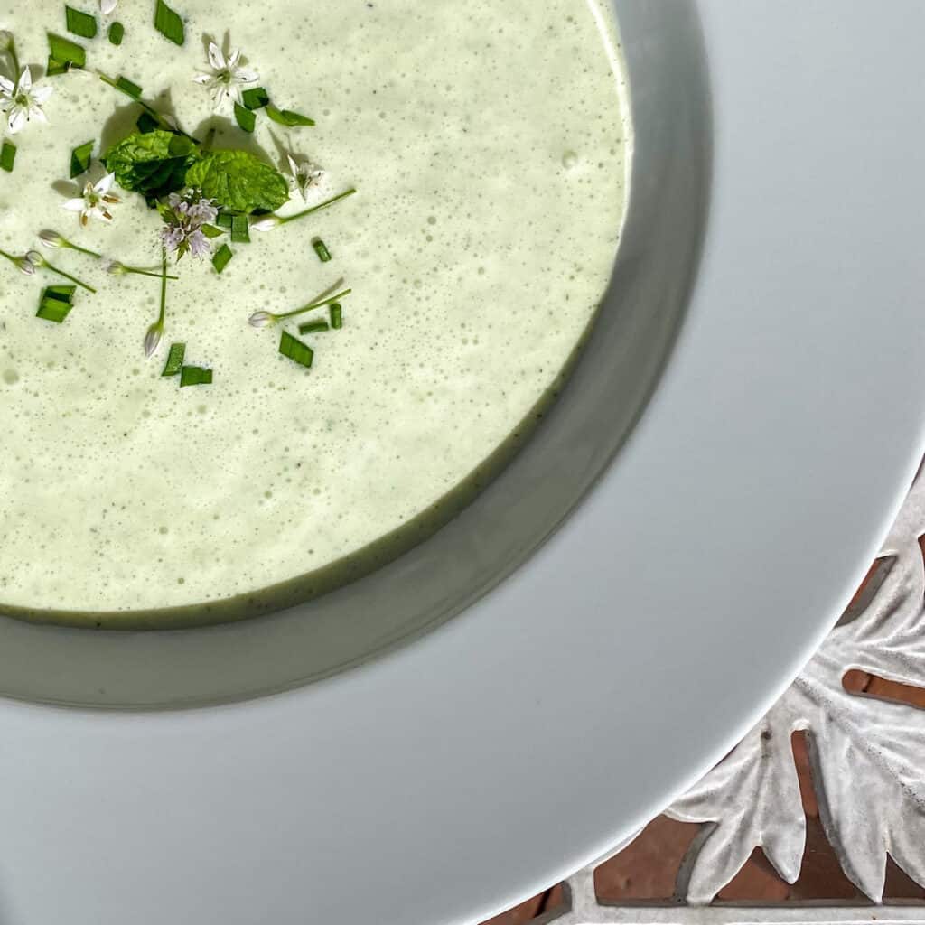 Cucumber gazpacho
