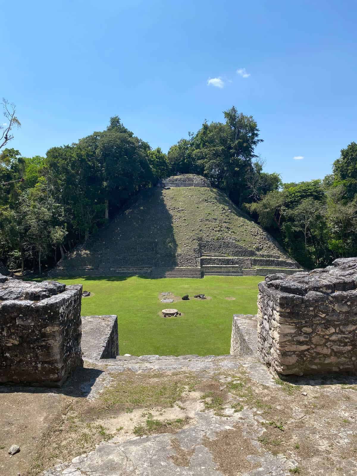 Caracol Mayan ruins. 