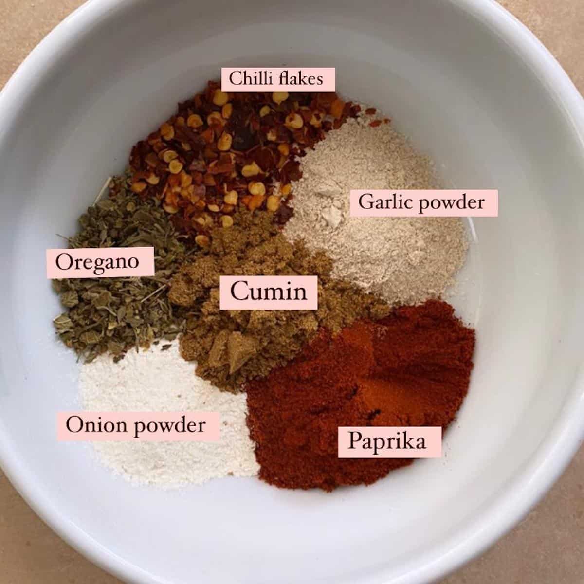 pork chilli spice mix