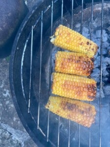 sweet corn on the bbq