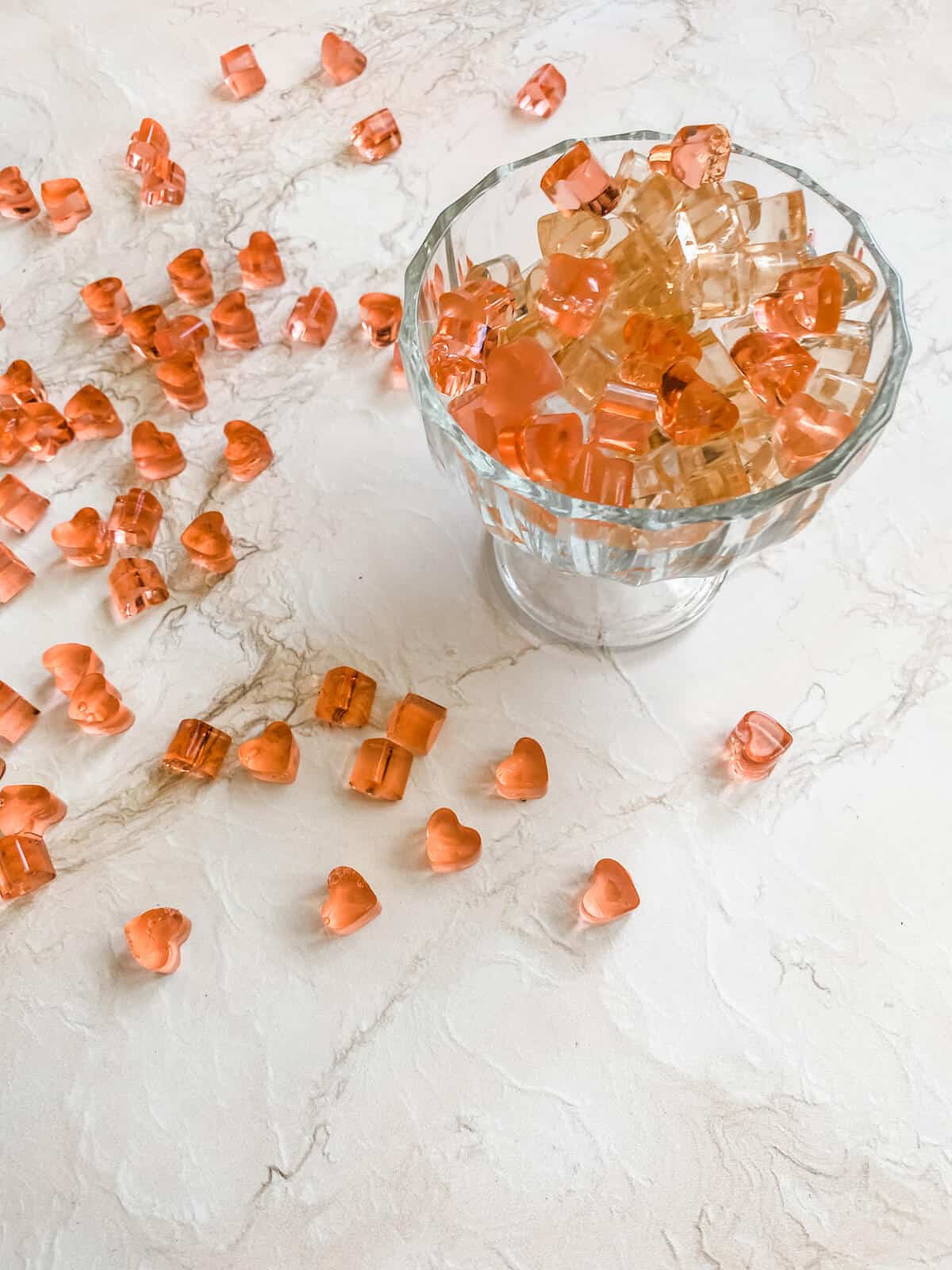 homemade prosecco jelly sweets