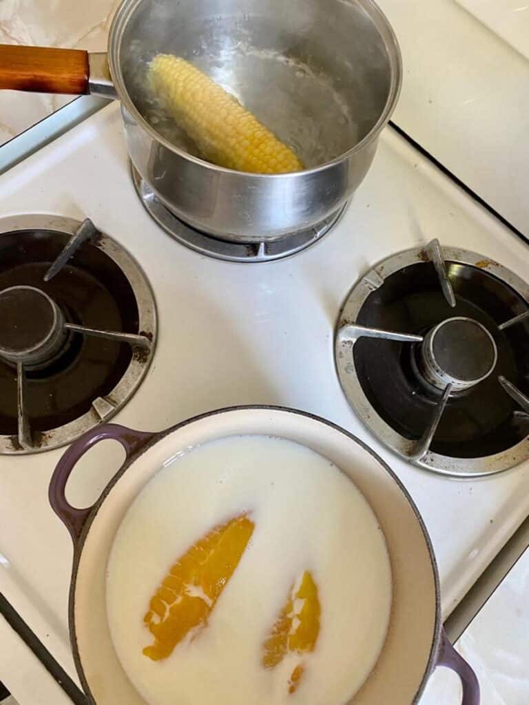 poach the fish in milk