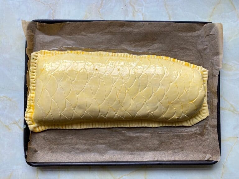 Easy Salmon En Croute With Dill Cream Sauce Rosanna ETC