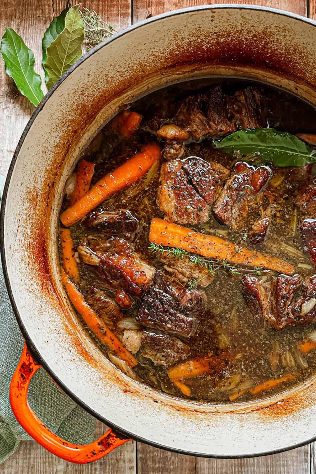 Tender Slow Cooked Beef Short Ribs Braised In Beer Rosanna ETC