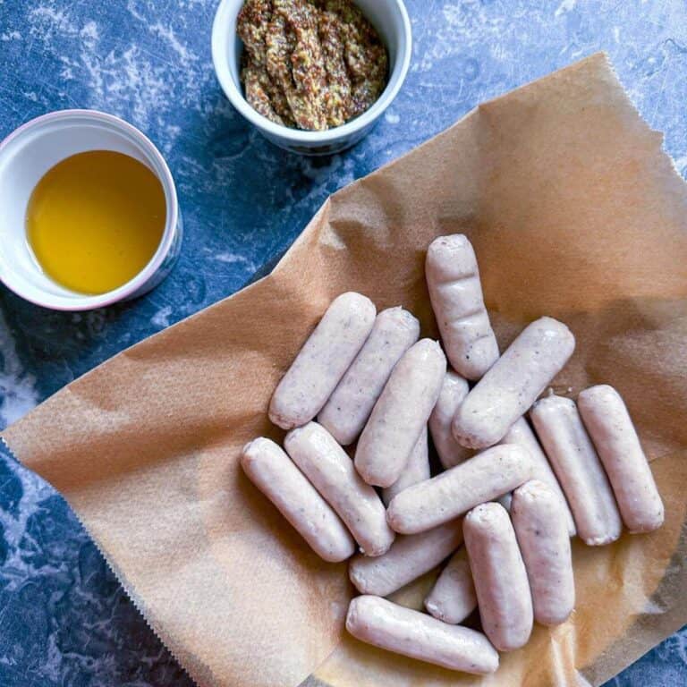 Sticky Glazed Honey Mustard Cocktail Sausages Rosanna ETC