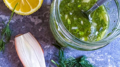 The Best Lemon Herb Vinaigrette Dressing Recipe