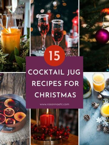 Best cocktail jug recipes for Christmas.