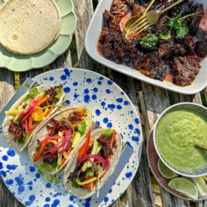 Pulled Mexican Short Ribs.